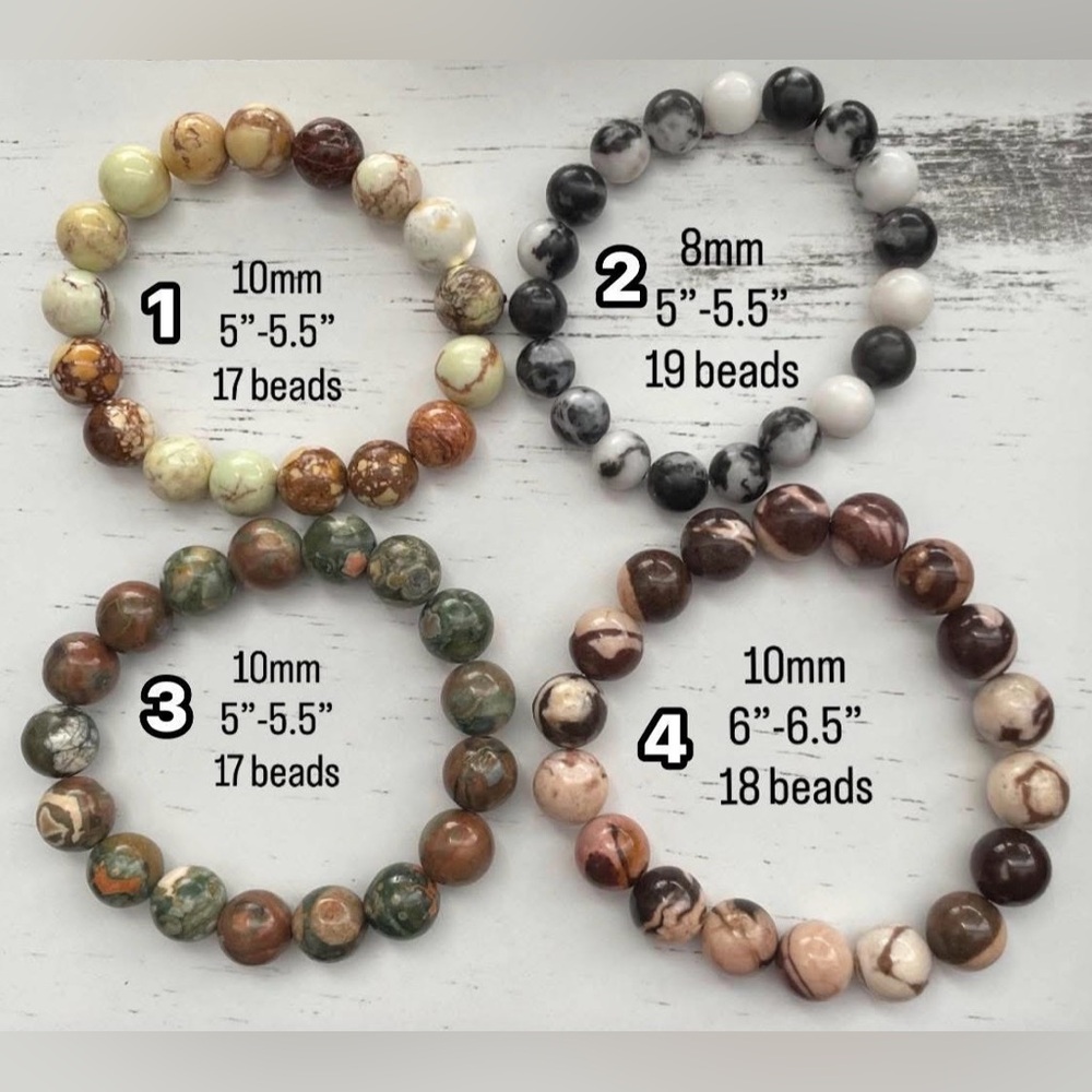 Bombshell Beads Bracelets